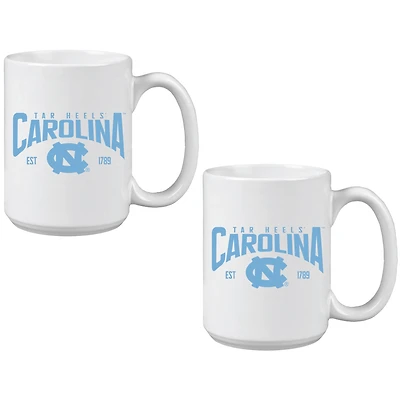 North Carolina Tar Heels 15oz. Mug Two-Pack