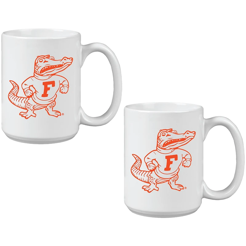 Florida Gators Two Pack 15oz. Vault Sketch Ceramic Mug Set