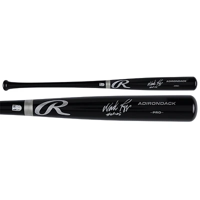 Wade Boggs Boston Red Sox Autographed Black Rawlings Pro Bat with "HOF 05" Inscription