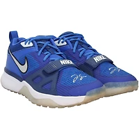 George Springer Toronto Blue Jays Autographed Player-Worn Royal Nike Shoes from the 2024 MLB Season