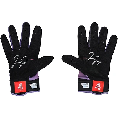 George Springer Toronto Blue Jays Autographed Game-Used Nike Batting Gloves from the 2024 MLB Season