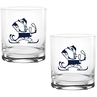Notre Dame Fighting Irish Vintage Sketch 14oz 2-Pack Glass Set