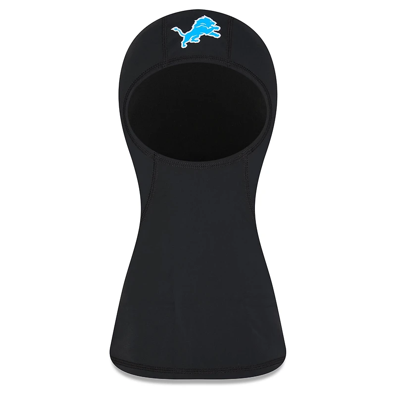 Men's New Era Black Detroit Lions Sideline Official Balaclava