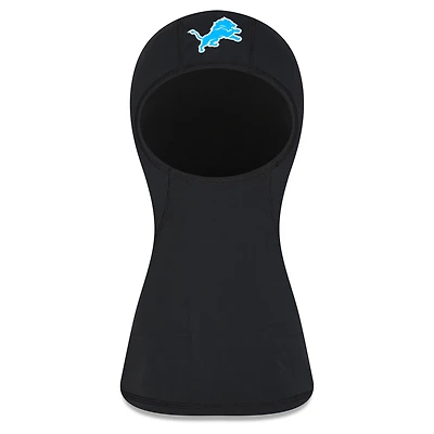 Men's New Era  Black Detroit Lions Sideline Official Balaclava