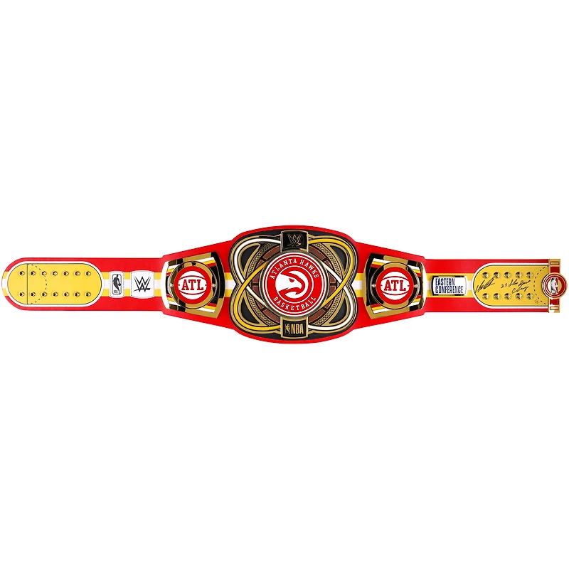 Dominique Wilkins Atlanta Hawks Autographed WWE Legacy Title Belt with "2X Slam Dunk Champ" Inscription