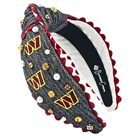Brianna Cannon Washington Commanders Cross Stitch Headband