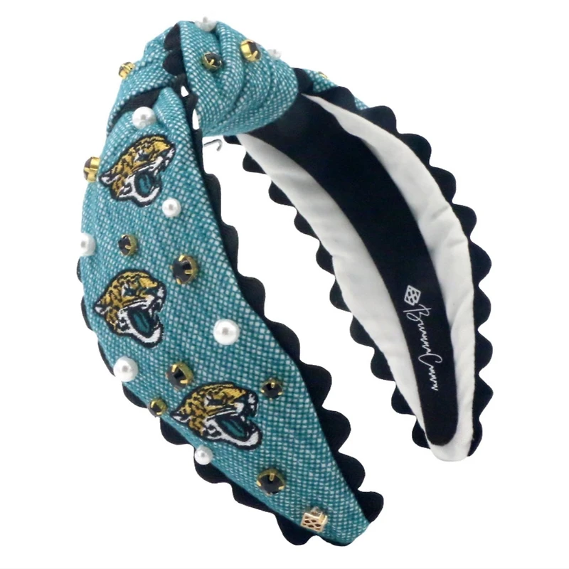 Brianna Cannon Jacksonville Jaguars Cross Stitch Headband