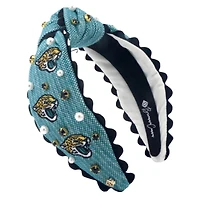 Brianna Cannon Jacksonville Jaguars Cross Stitch Headband