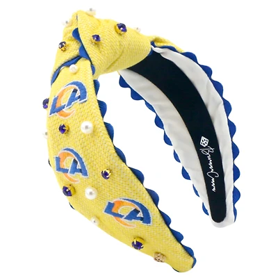 Brianna Cannon Los Angeles Rams Cross Stitch Headband