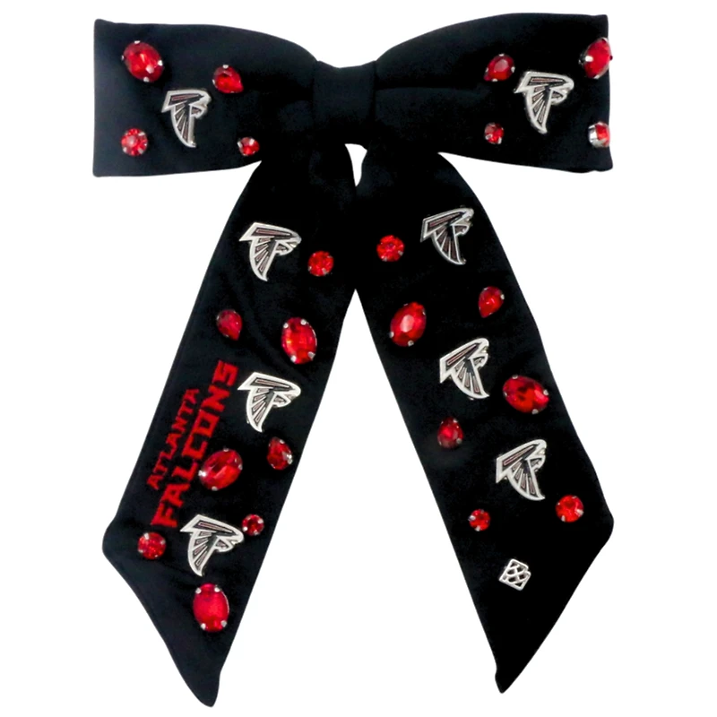 Brianna Cannon Atlanta Falcons Bow Barrette
