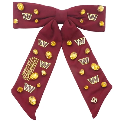 Brianna Cannon Washington Commanders Bow Barrette