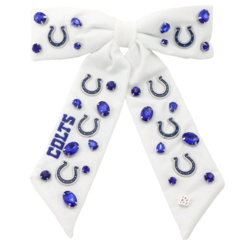 Brianna Cannon Indianapolis Colts Bow Barrette