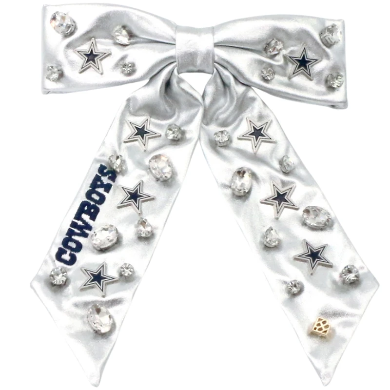 Brianna Cannon Dallas Cowboys Bow Barrette
