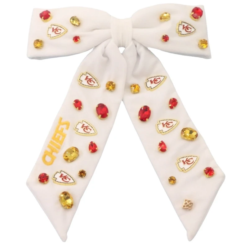 Brianna Cannon Kansas City Chiefs Bow Barrette