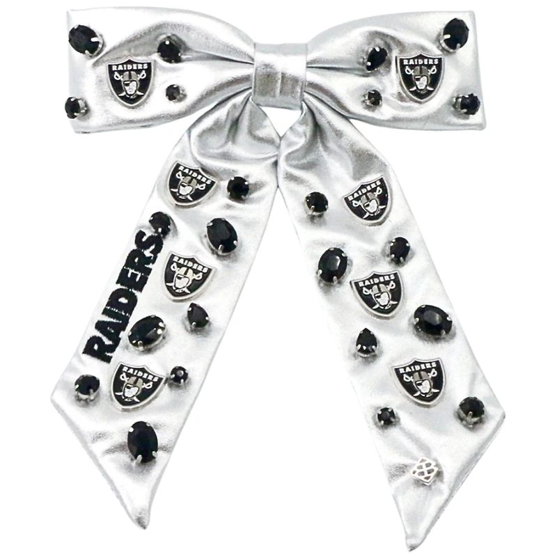 Brianna Cannon Las Vegas Raiders Bow Barrette