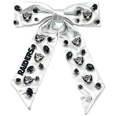Brianna Cannon Las Vegas Raiders Bow Barrette