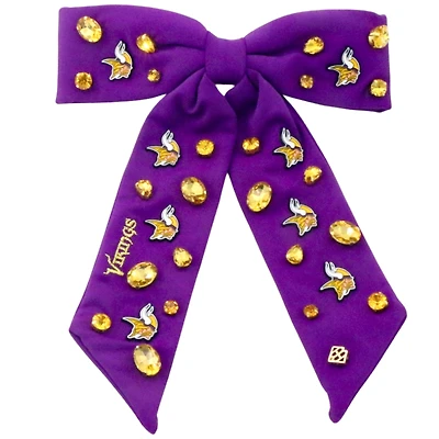 Brianna Cannon Minnesota Vikings Bow Barrette