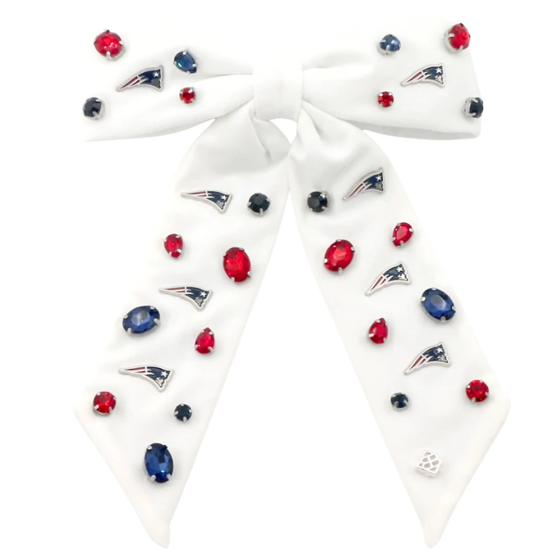 Brianna Cannon New England Patriots Bow Barrette