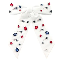 Brianna Cannon New England Patriots Bow Barrette