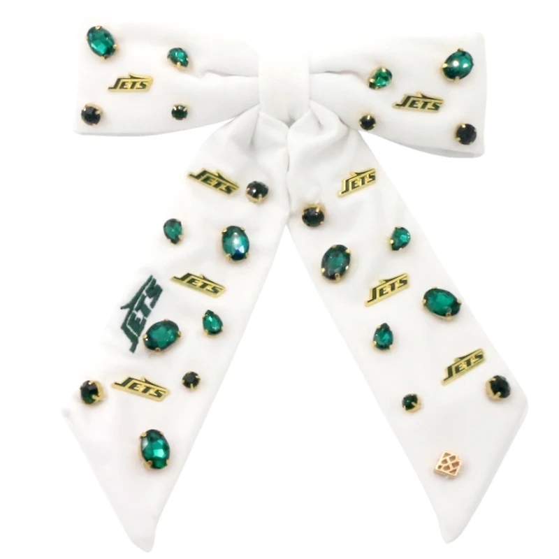 Brianna Cannon New York Jets Bow Barrette