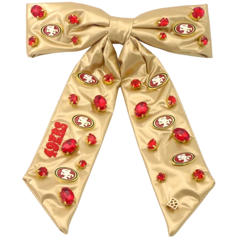 Brianna Cannon San Francisco 49ers Bow Barrette