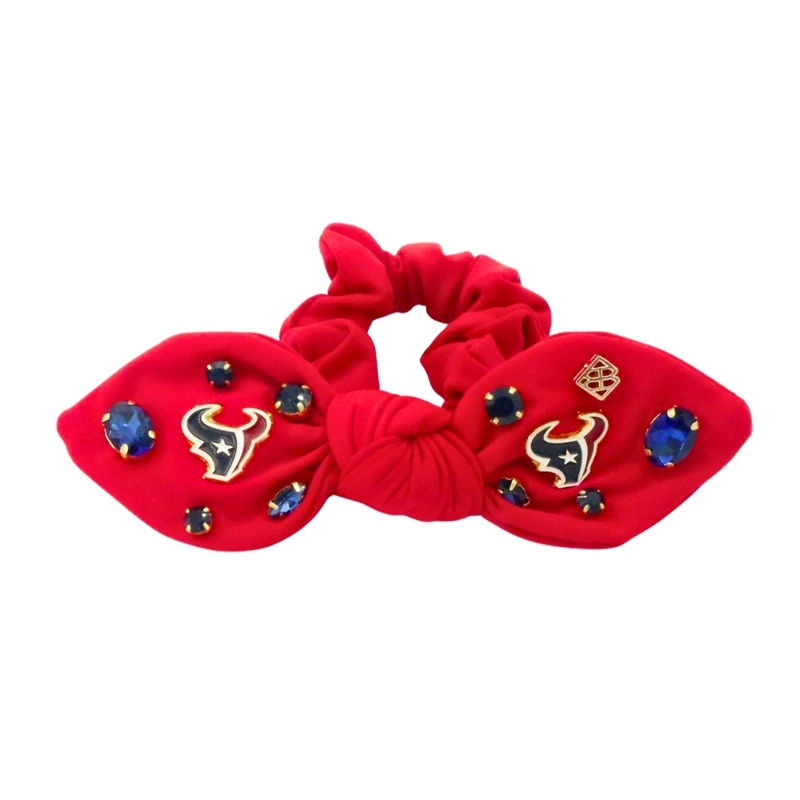 Brianna Cannon Houston Texans Logo Bow Scrunchie