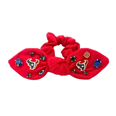 Brianna Cannon  Houston Texans Logo Bow Scrunchie