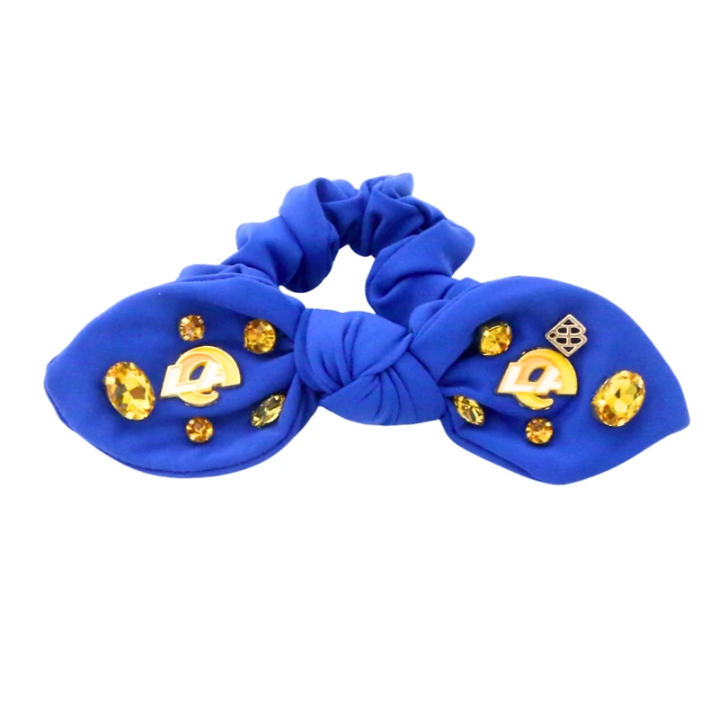 Brianna Cannon Los Angeles Rams Logo Bow Scrunchie