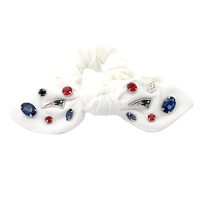 Brianna Cannon  New England Patriots Logo Bow Scrunchie