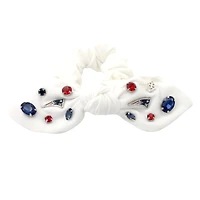 Brianna Cannon  New England Patriots Logo Bow Scrunchie