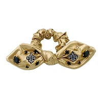 Brianna Cannon  New Orleans Saints Logo Bow Scrunchie