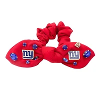 Brianna Cannon  New York Giants Logo Bow Scrunchie