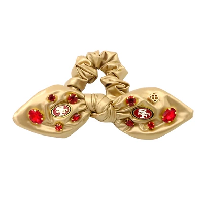 Brianna Cannon  San Francisco 49ers Logo Bow Scrunchie