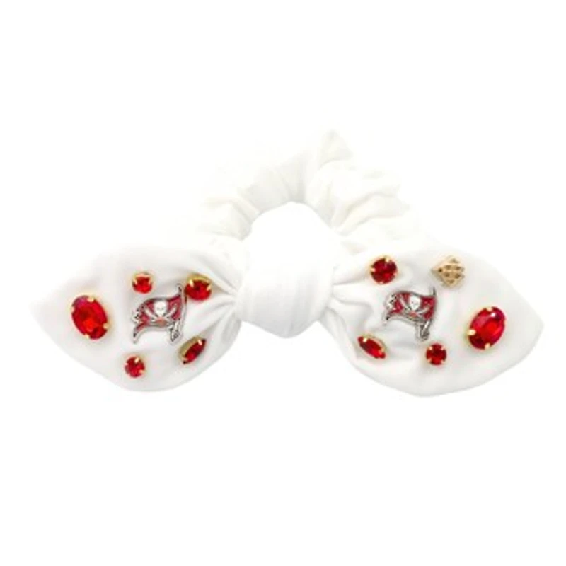 Brianna Cannon  Tampa Bay Buccaneers Logo Bow Scrunchie