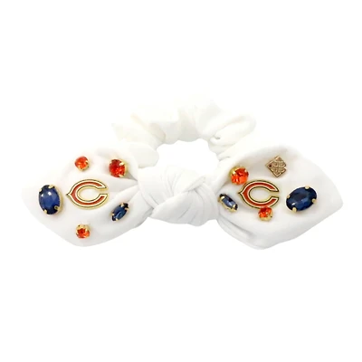 Brianna Cannon  Chicago Bears Logo Bow Scrunchie