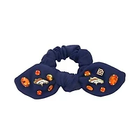 Brianna Cannon  Denver Broncos Logo Bow Scrunchie