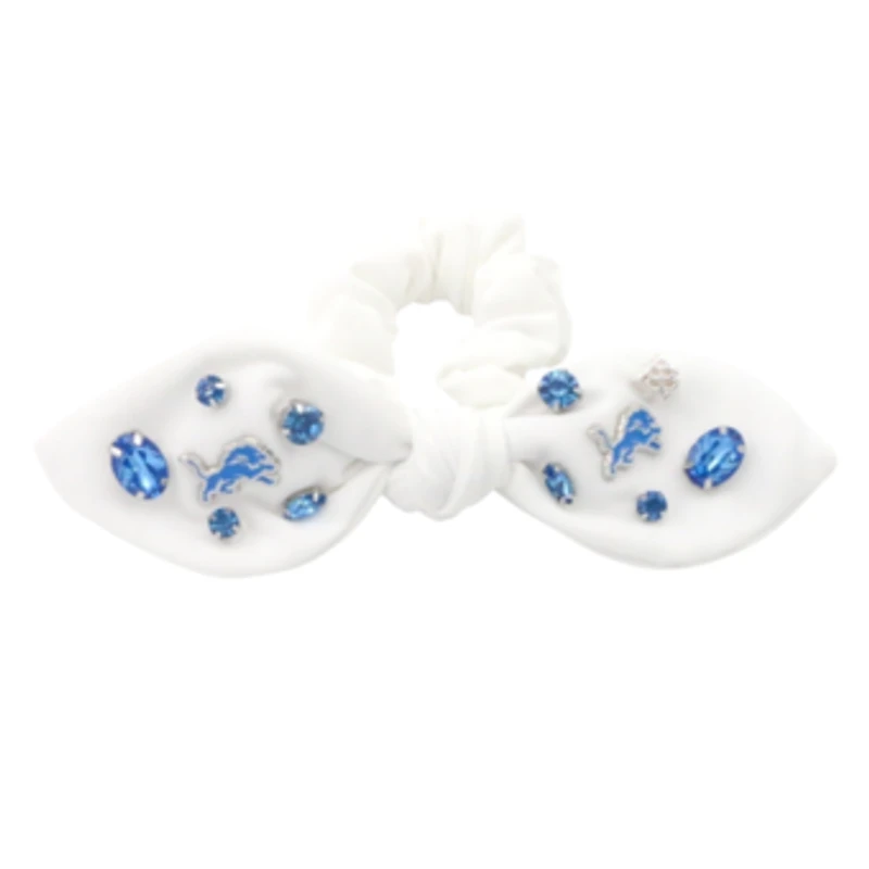 Brianna Cannon  Detroit Lions Logo Bow Scrunchie