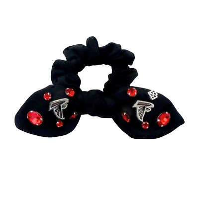 Brianna Cannon  Atlanta Falcons Logo Bow Scrunchie