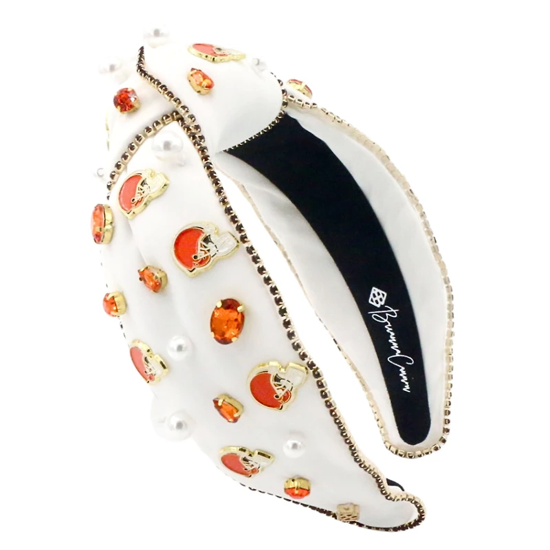 Brianna Cannon Cleveland Browns Logo Headband