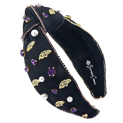 Brianna Cannon Baltimore Ravens Logo Headband