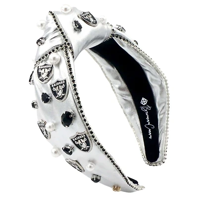 Brianna Cannon Las Vegas Raiders Logo Headband