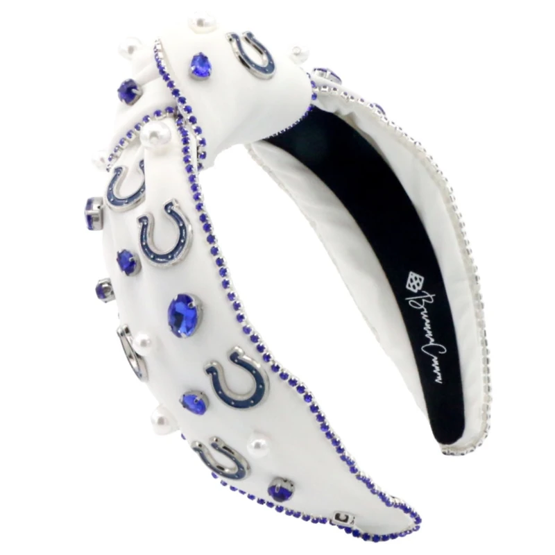 Brianna Cannon Indianapolis Colts Logo Headband