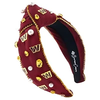 Brianna Cannon Washington Commanders Logo Headband