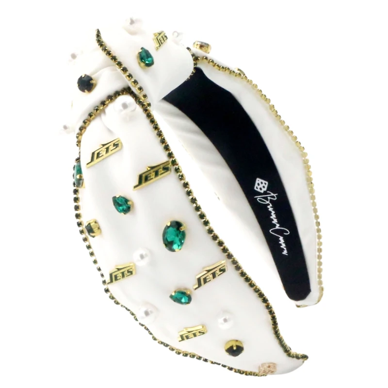 Brianna Cannon New York Jets Logo Headband