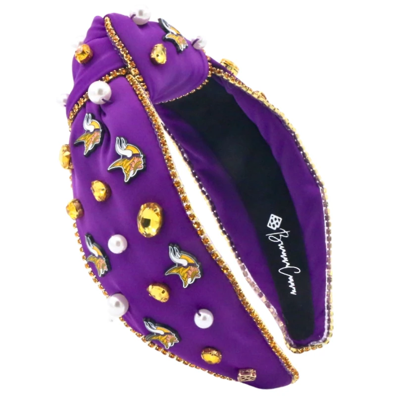 Brianna Cannon Minnesota Vikings Logo Headband