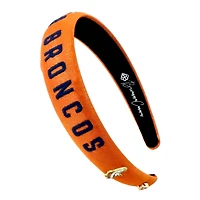 Brianna Cannon Denver Broncos Thin Embroidered Headband