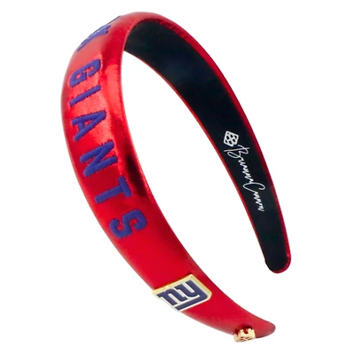 Brianna Cannon New York Giants Thin Embroidered Headband