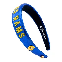 Brianna Cannon Los Angeles Rams Thin Embroidered Headband