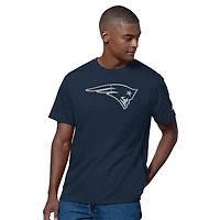 Men's Starter  Navy New England Patriots Thursday Night Gridiron T-Shirt