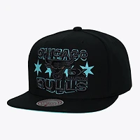 Men's Mitchell & Ness  Black Chicago Bulls Blamma OG Snapback Hat